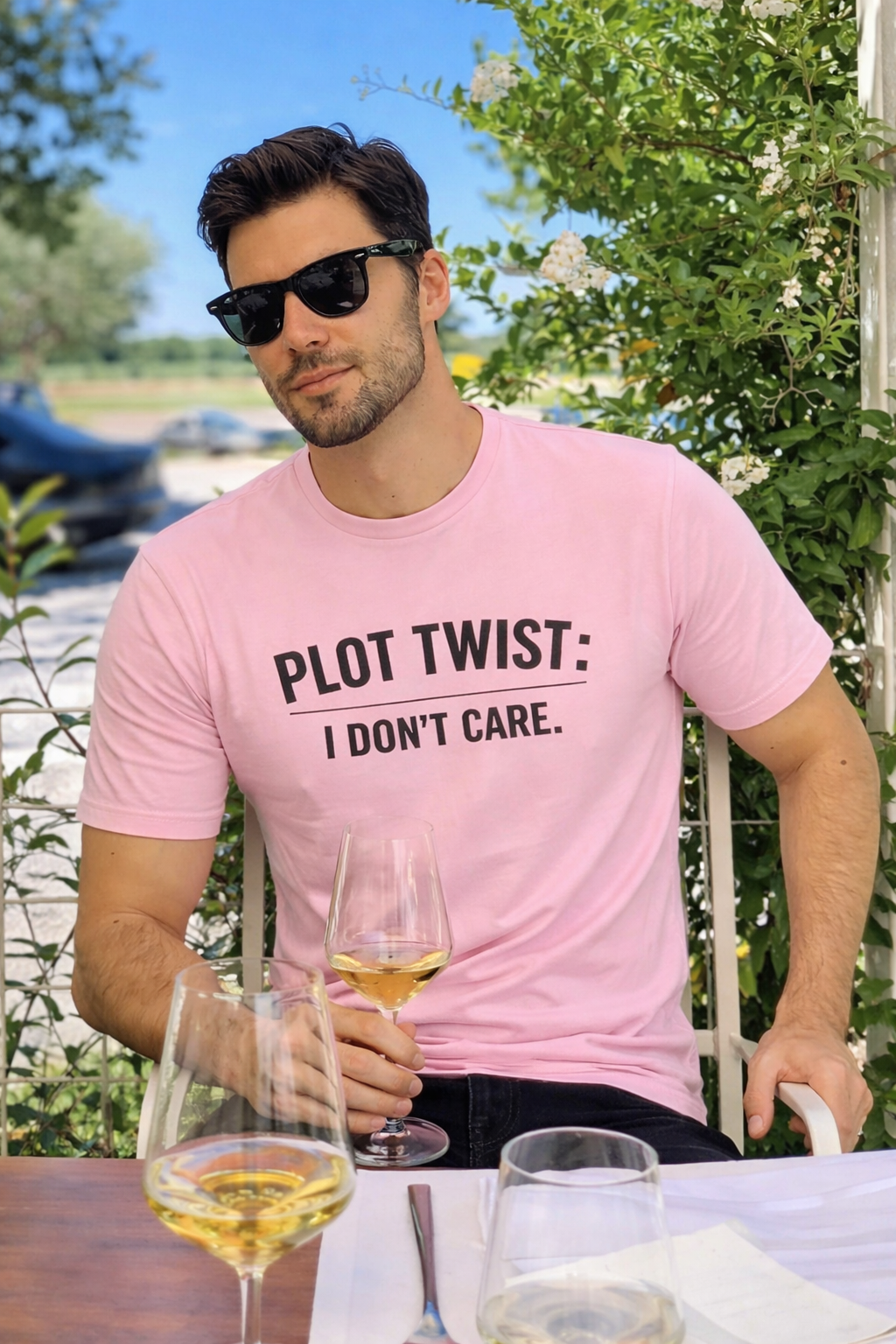 Plot Twist: I Don't Care T-Shirt